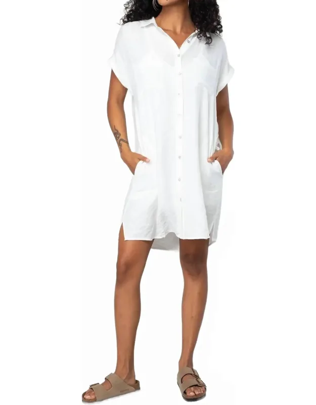 Mini Shirt Dress