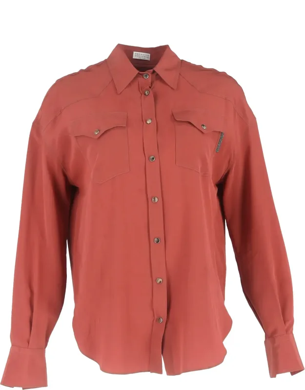 Crepe De Chine Shirt