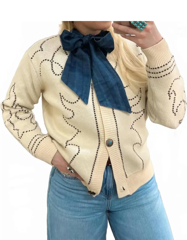 Saddle Knit Cardigan