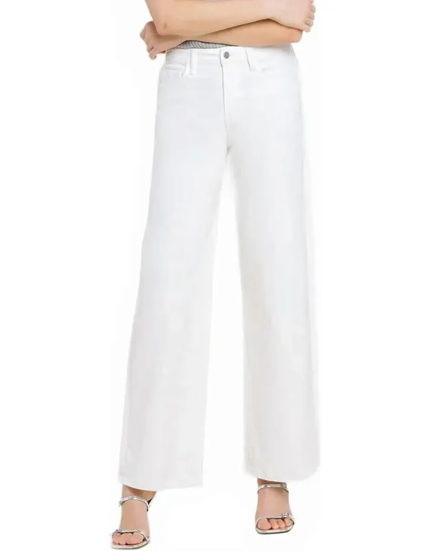 High Rise Wide Leg Jeans