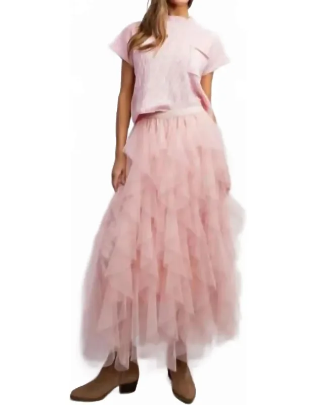 Tulle Layered Skirt