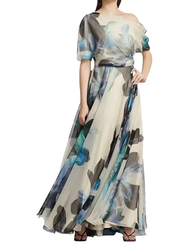 Short Sleeve Maxi Dress