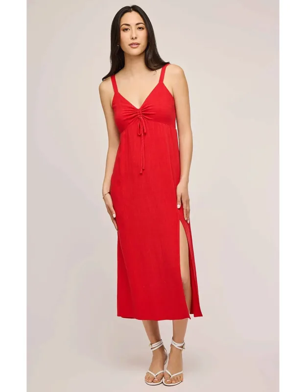 Cairo Linen Midi Dress