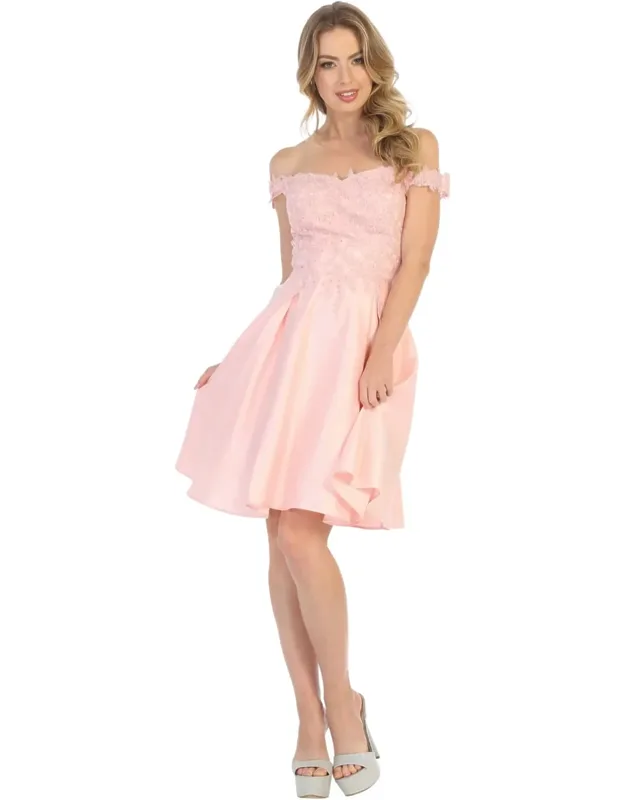Off Shoulder Cocktail Dress