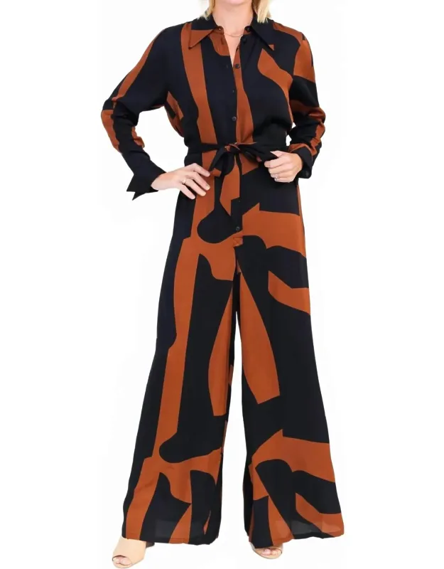Calista Long Sleeve Jumpsuit