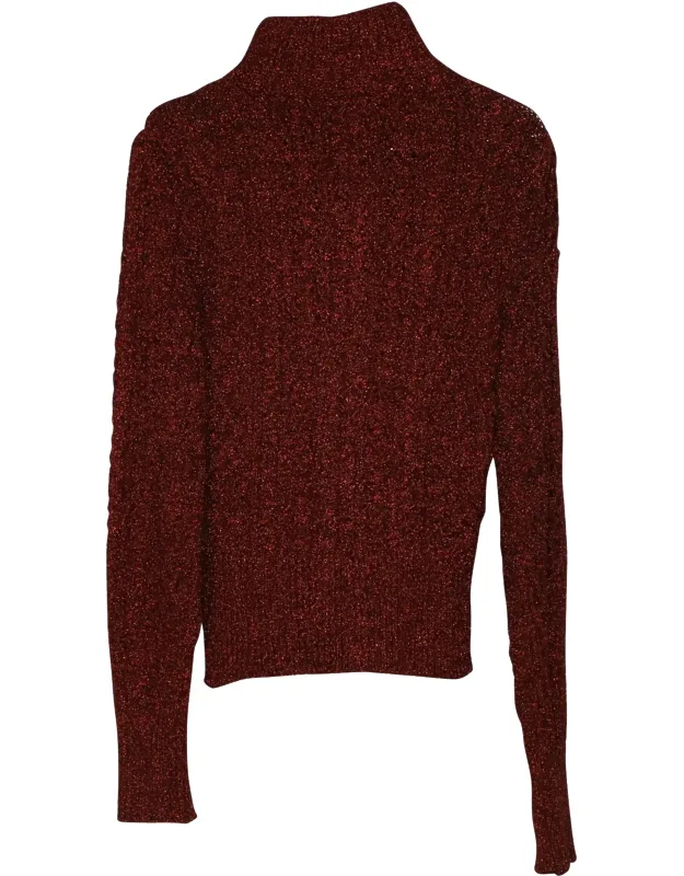 Daley Cable Knit Zip Sweater