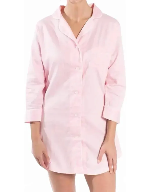 Button-down Sleep Shirt