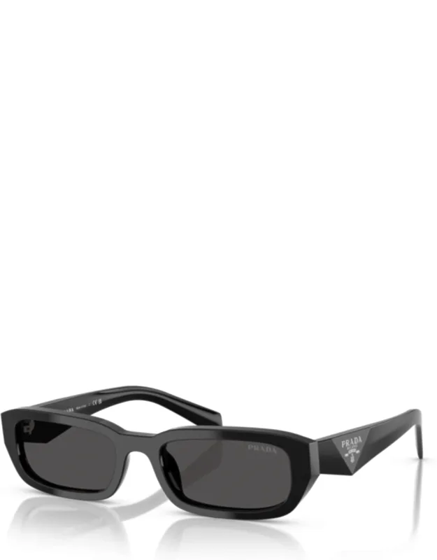 0pr B06s Rectangular Acetate Sunglasses - Classic Style, Glossy Finish
