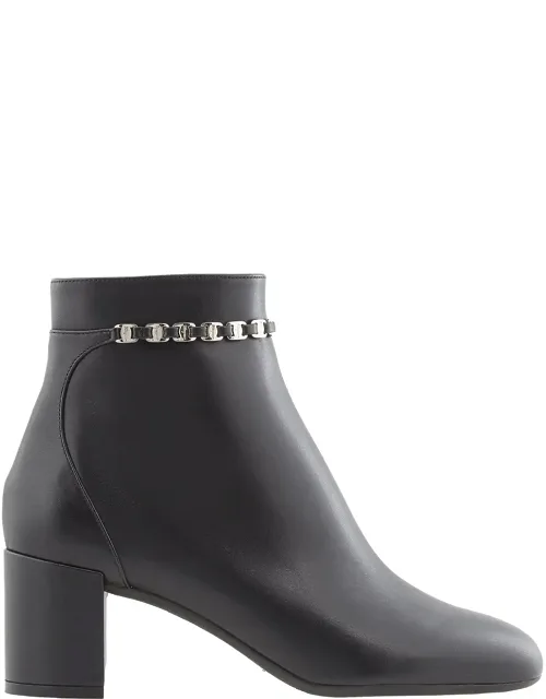 Vara Chain Ankle Boots