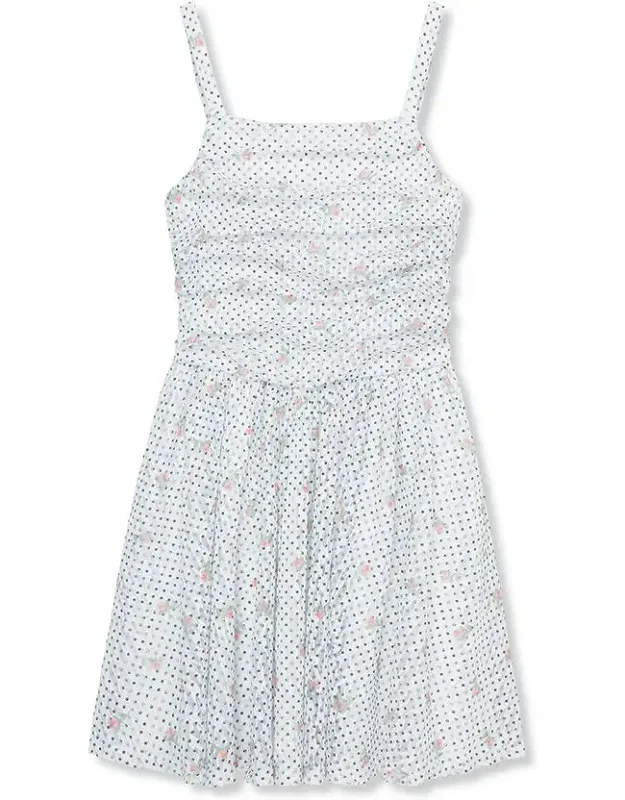Printed Lace Dress