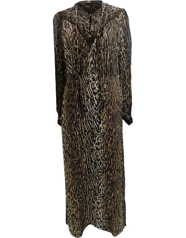 Leopard Midi Dress