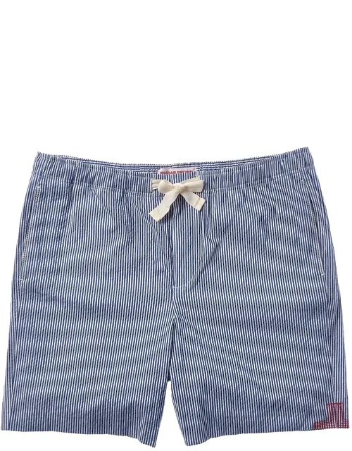 Seersucker Swim Trunks