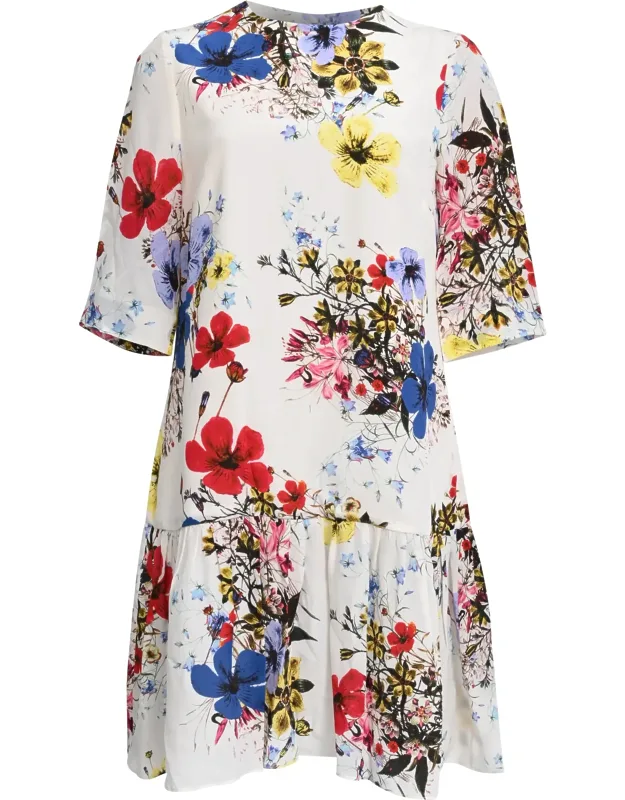 Floral-print Mini Dress