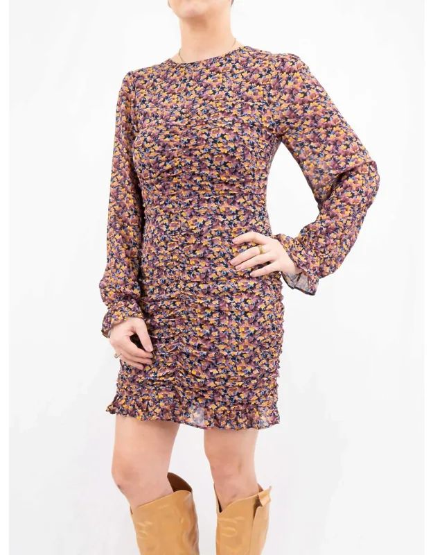 Ruched Mini Dress