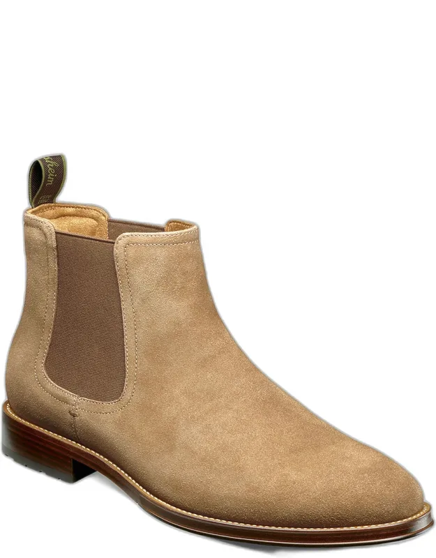 Rucci Lug Plain Toe Chelsea Boots