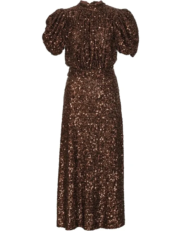 Midi Dress With Sequins