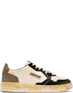 Medalist Super Vintage Perforated-toe Sneakers