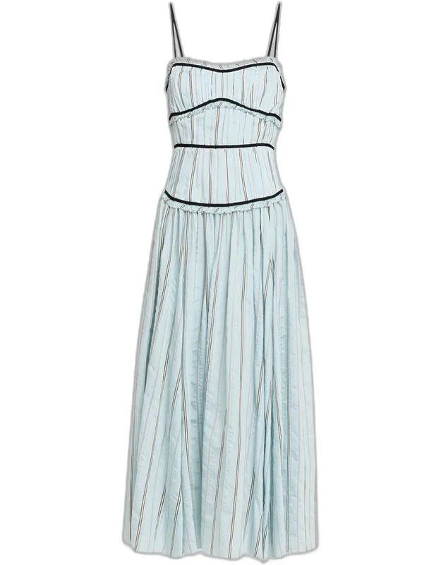 Striped Maxi Dress