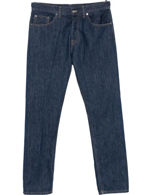 Logo-plaque Straight-leg Jeans
