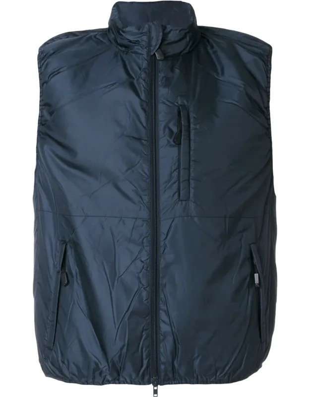 High-neck Padded Gilet