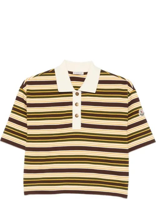 Striped Short-sleeve Polo Shirt