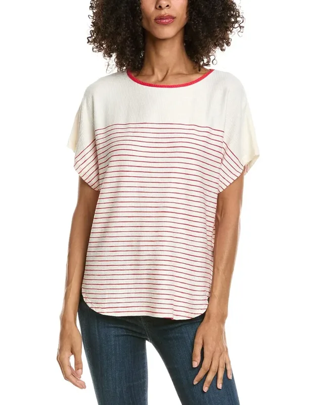 Short Sleeve Stripe Top