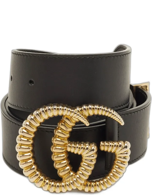 Gg Marmont Torchon Buckle Belt