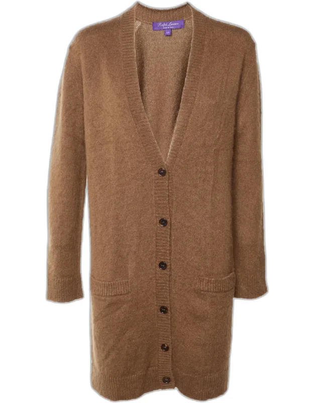 Cashmere And Alpaca Long Cardigan