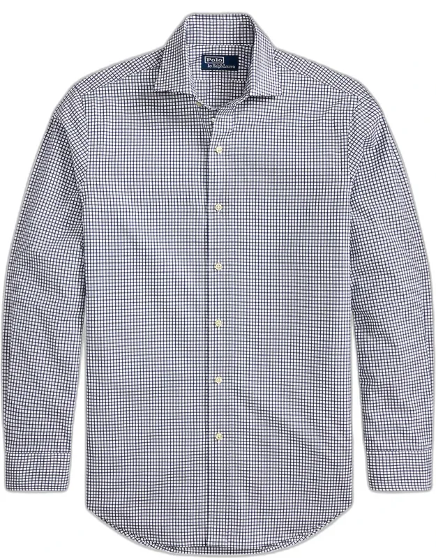 Classic-fit Grid Check Poplin Sport Shirt