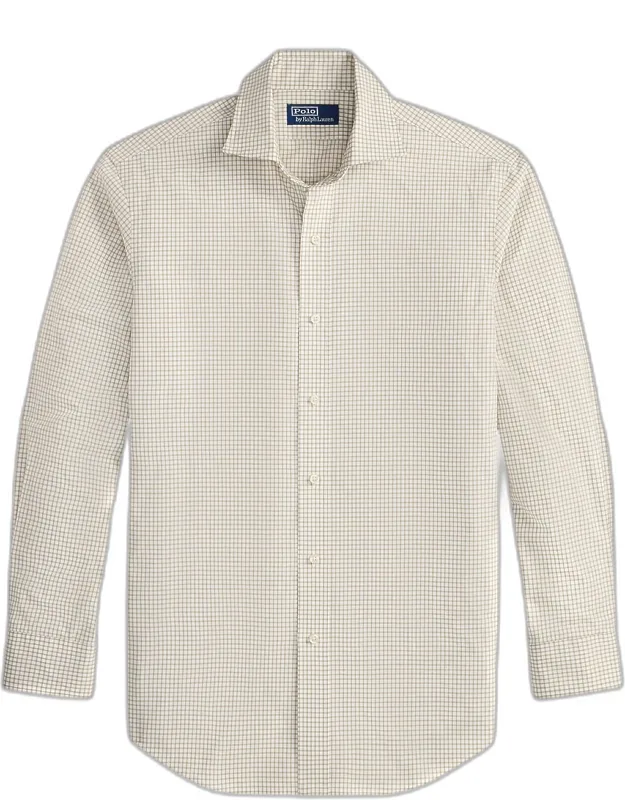 Classic-fit Grid Check Poplin Sport Shirt