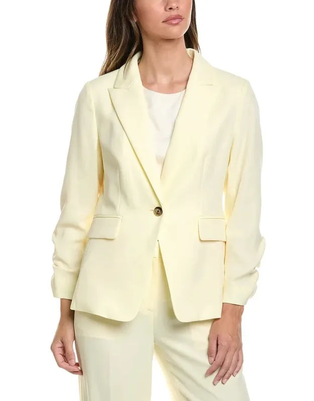 Crushed Sleeve Blazer