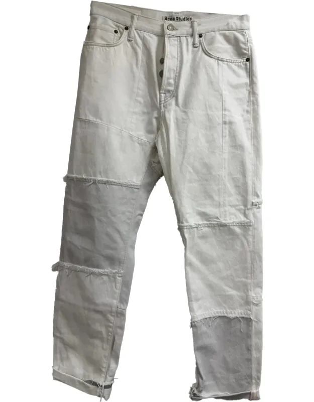 Patchwork Detailed Jeans