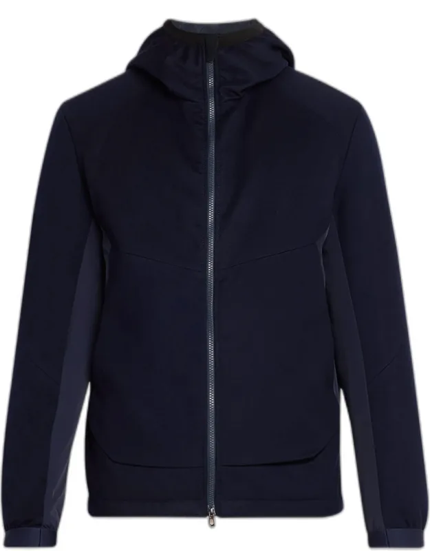 Predator 3.0 Water-resistant Padded Wool Jacket With Hood