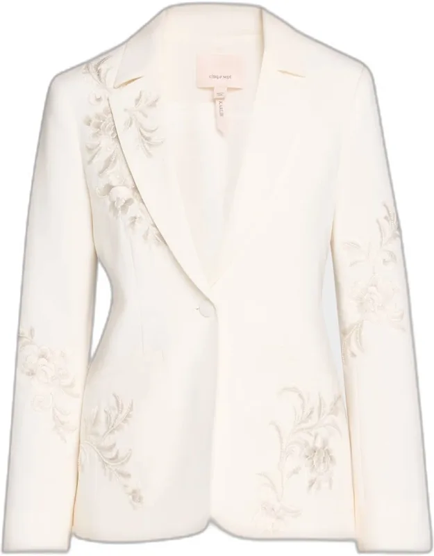 Rococo Embroidered Blazer