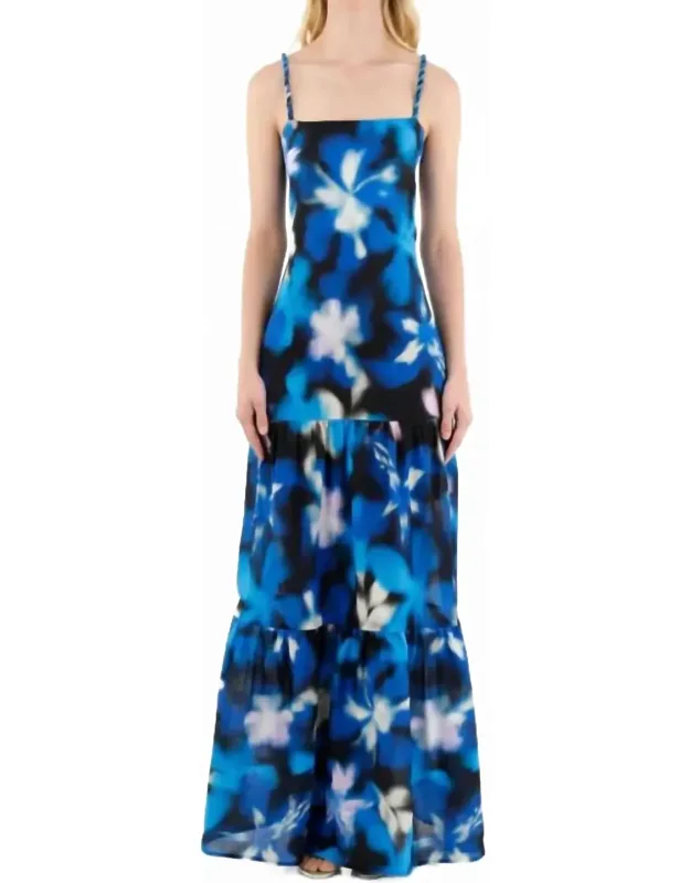 Symphony Long Dress With Rope Straps