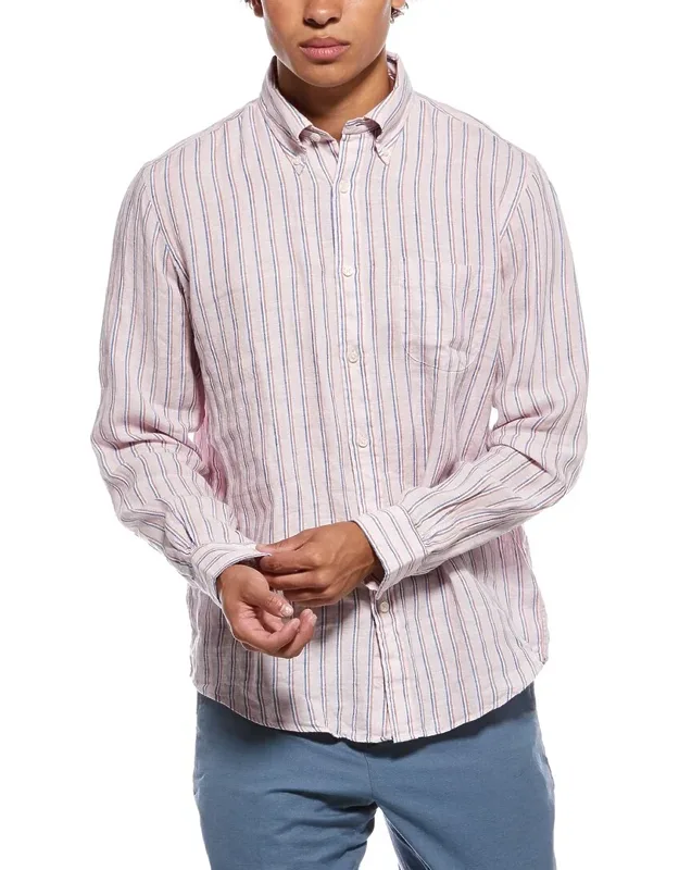 Linen Seasonal Pattern Shirt