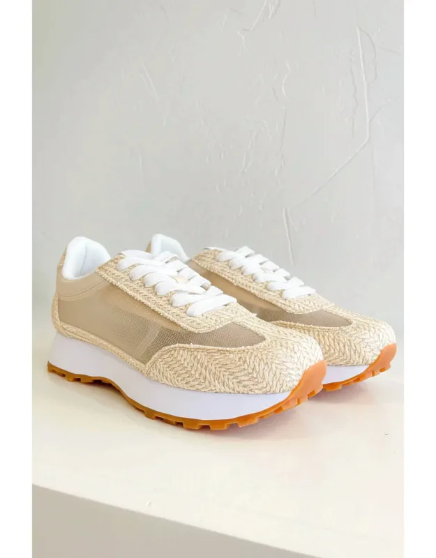 Birdy Mesh Panel Sneakers