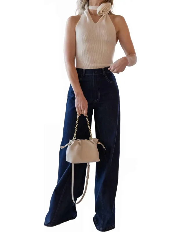 Feline Denim Pants