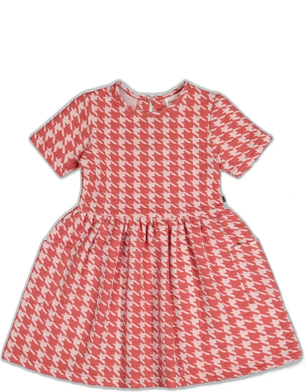Short Sleeve Dress With Pockets