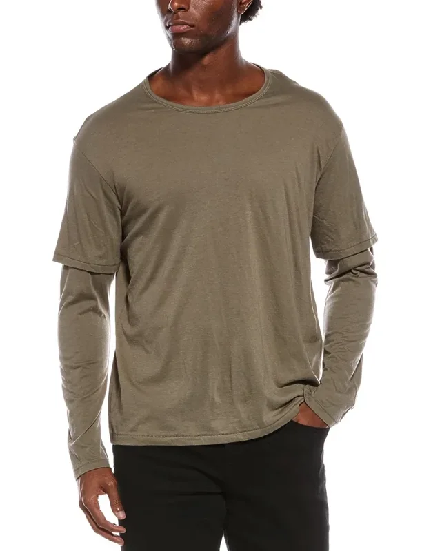 Double-layer T-shirt