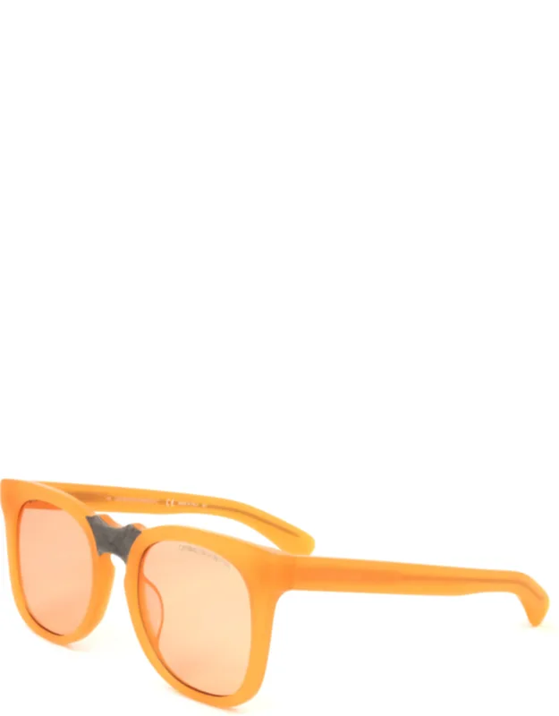 52 Mm Milky Orange Sunglasses