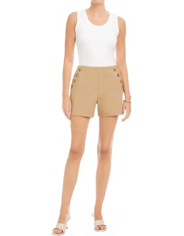 Button Pocket Shorts