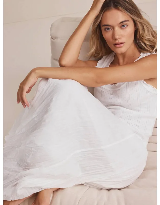 Cotton Crinkle Skirt