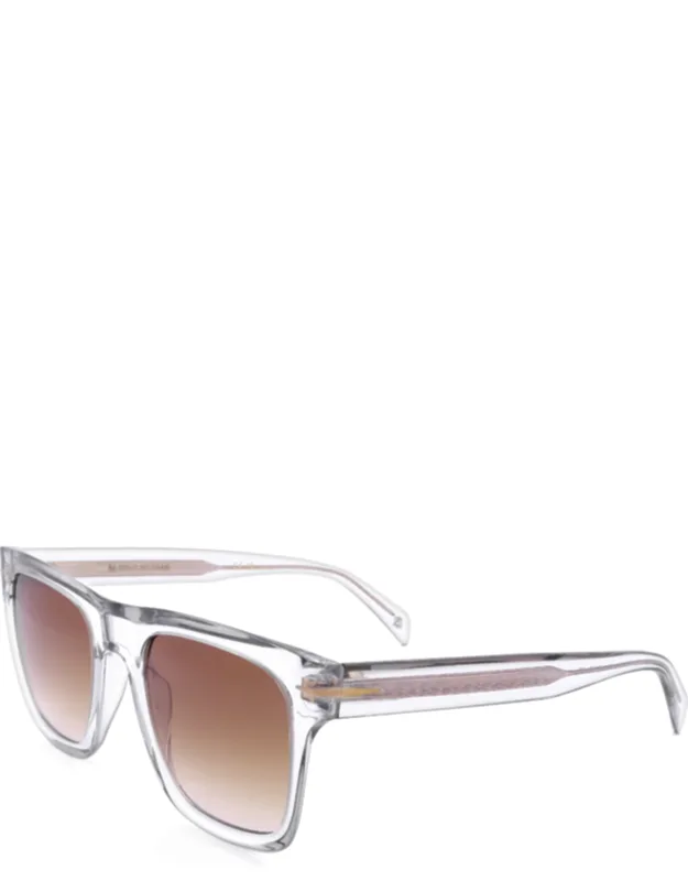 54mm Crystal Grey Sunglasses