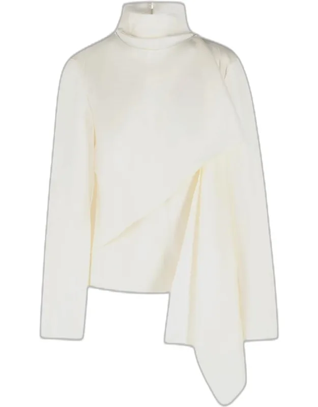 Silk Scarf Blouse