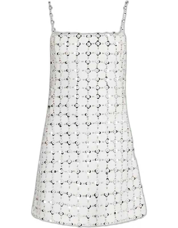 Ziva Sleeveless Embellished Mini Dress