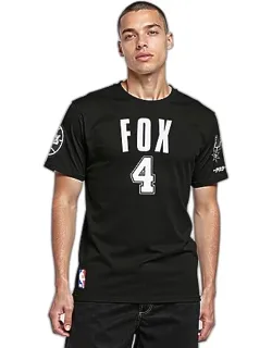 De'aaron Fox San Antonio Spurs Nba Name And Number T-shirt