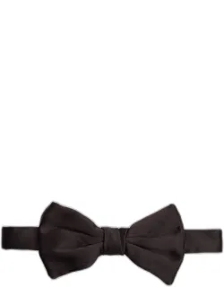 Pre-tied Silk Twill Bow Tie