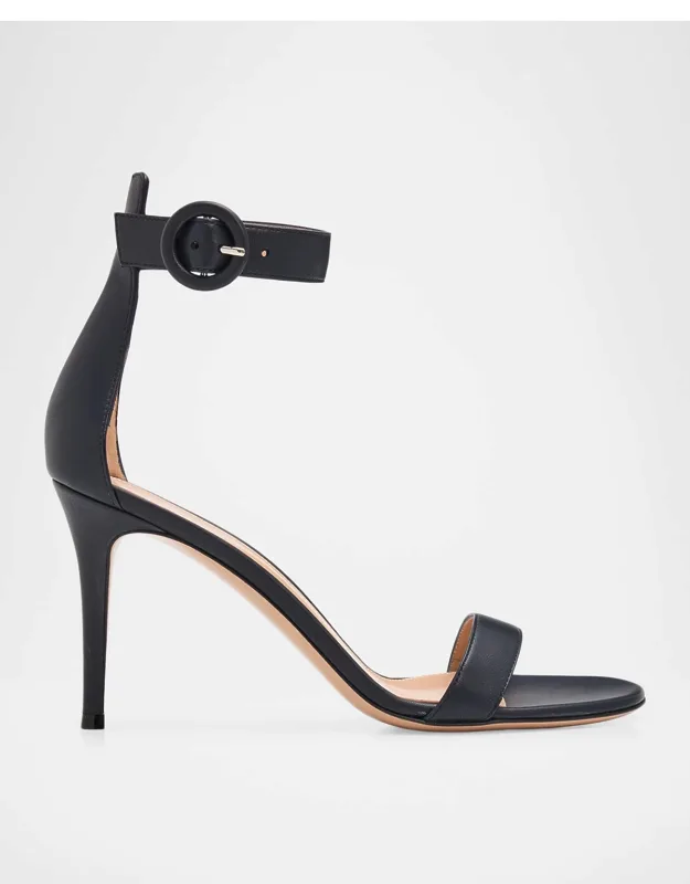 Portofino Nappa Leather Ankle-strap Sandals