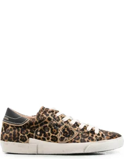 Leopard-print Sneakers